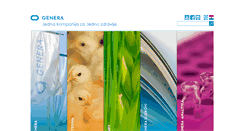 Desktop Screenshot of genera.hr