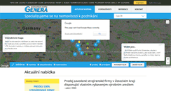 Desktop Screenshot of genera.cz