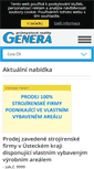 Mobile Screenshot of genera.cz