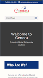 Mobile Screenshot of genera.co.nz
